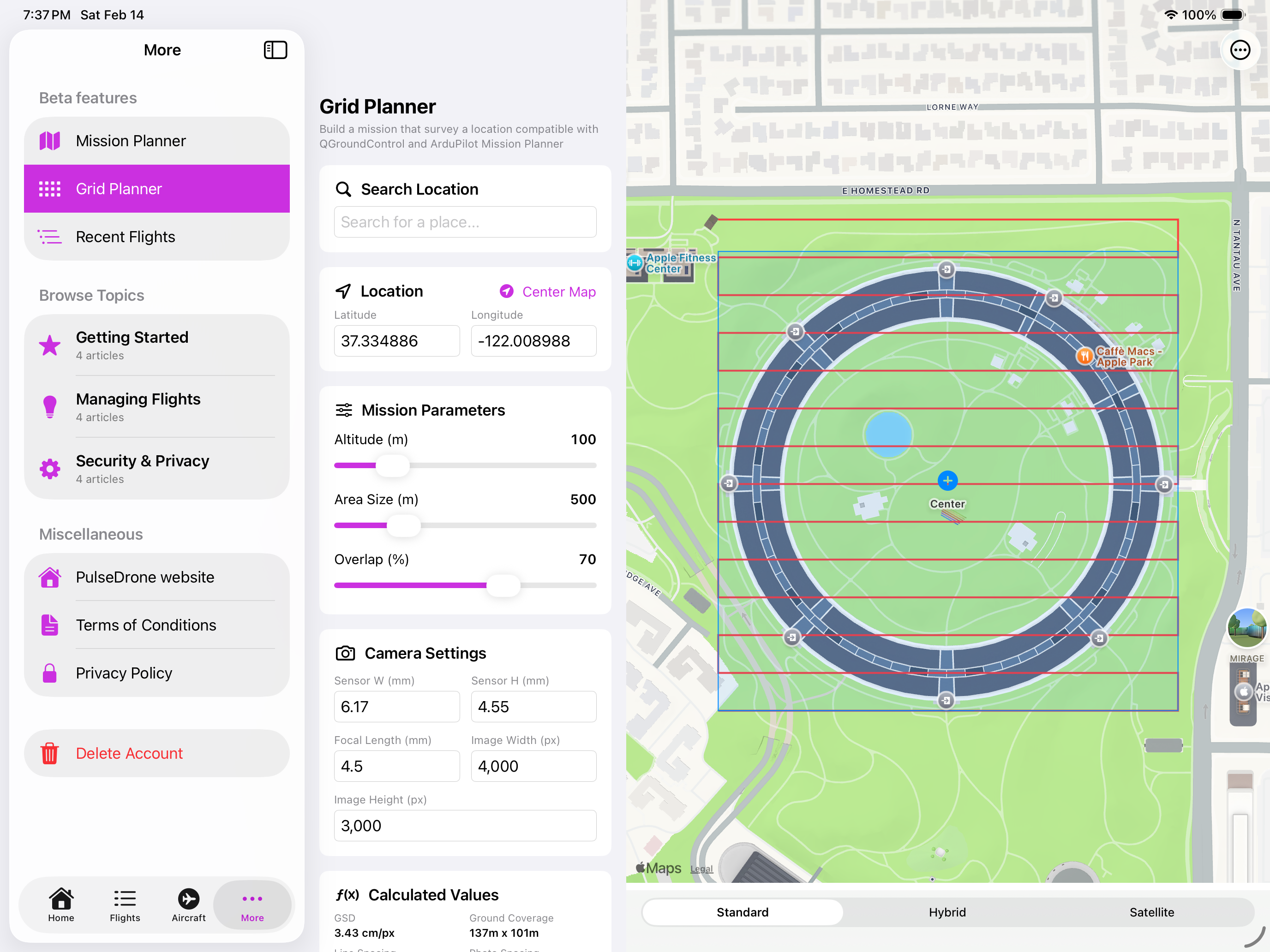 Grid planner