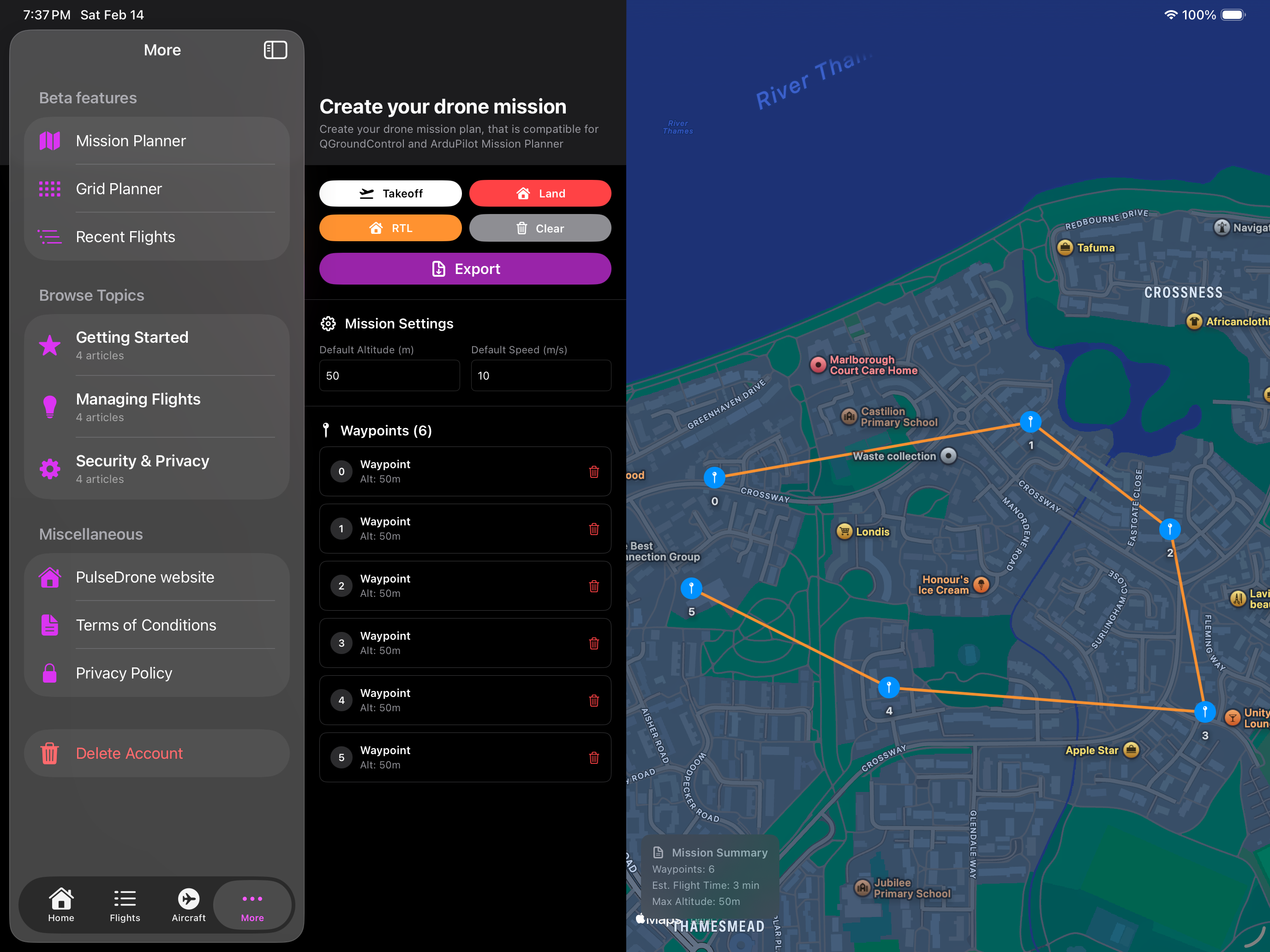 Mission planner